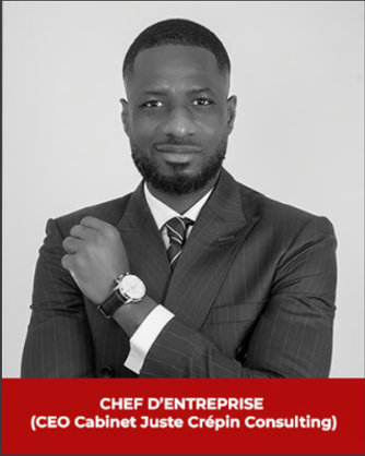 Chef d'entreprise — CEO Cabinet Juste Crépin Consulting